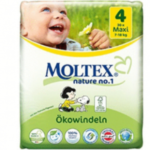 Windelpackung der Marke "Moltex"
