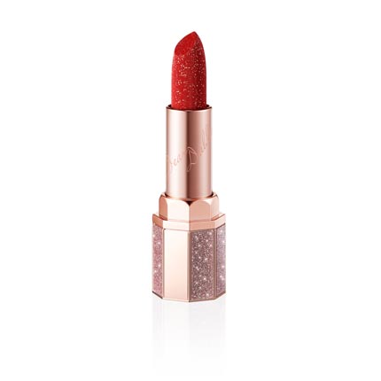 Für einen glamourösen Look - nicht nur an Festtagen: Dear Dahlia, Lip Paradise Sheer Dew Tintes Lipstick, ca, 33 Euro