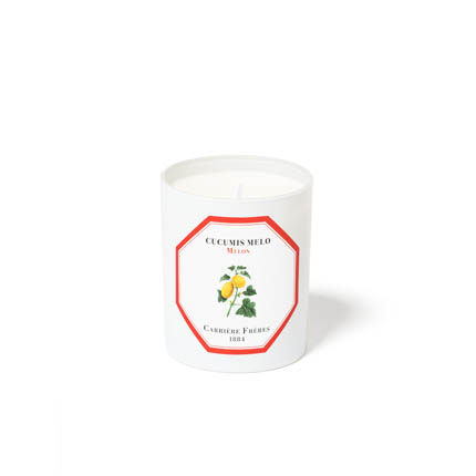 Holt den Sommer ins Haus: Carrière Frères, Melon Scented Candle, ca. 46 Euro