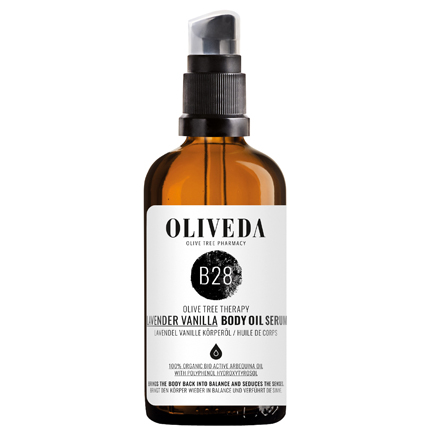 Oliveda, Lavender Vanilla Body Oil Serum, ca. 40 Euro
