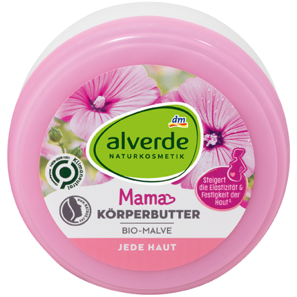 Alverde, Mama Körperbutter Bio-Malve, ca. 3 Euro