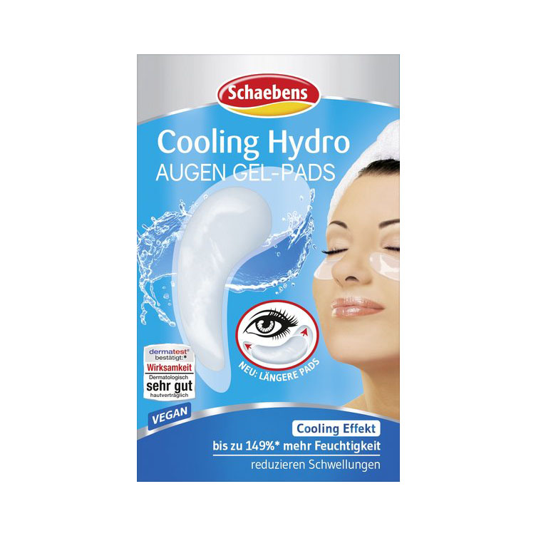 6) Schaebens, Cooling Hydro Augen Gel Pads, ca. 1 Euro