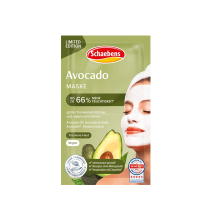 Schaebens, Avocado-Gesichtsmaske, 0,60 Euro